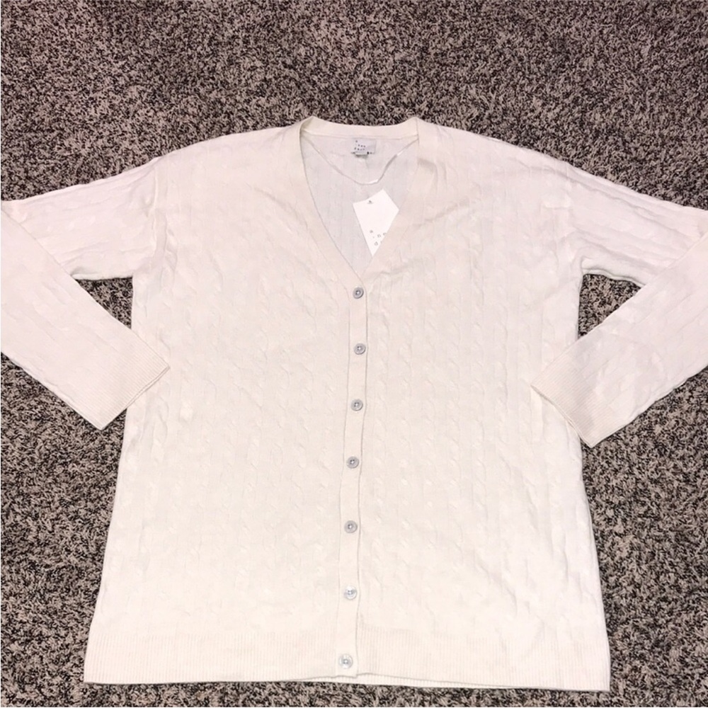 a new day Cream Cardigan Sweater